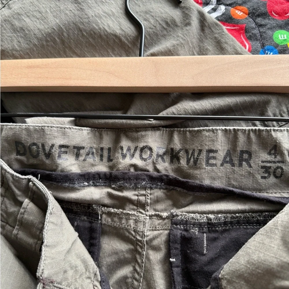 Dovetail Workwear Women's Olive Pants - Picture 3 of 4